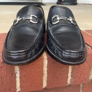 Cole Haan | Shoes | Cole Haan Silver Horse Bit Black Leather  display picture 1